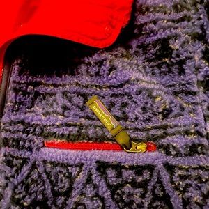 Rare Vintage 1996 Aztec print Patagonia glissade reversible fleece